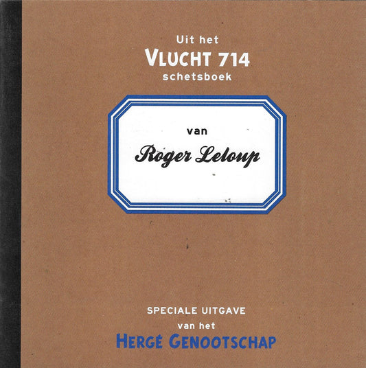 Uit het Vlucht 714 schetsboek (genummerd)