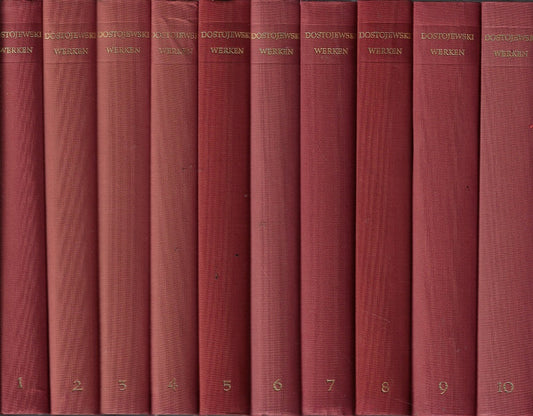 Dostojewski - Verzamelde werken 10 delen