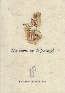 Papier op de postzegel