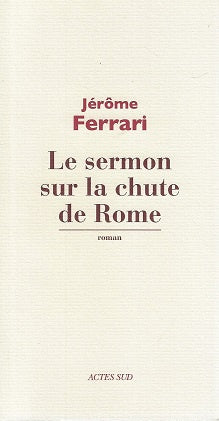 Le sermon sur la chute de Rome