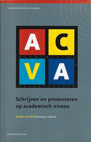 ACVA schrijven en presenteren op academisch niveau