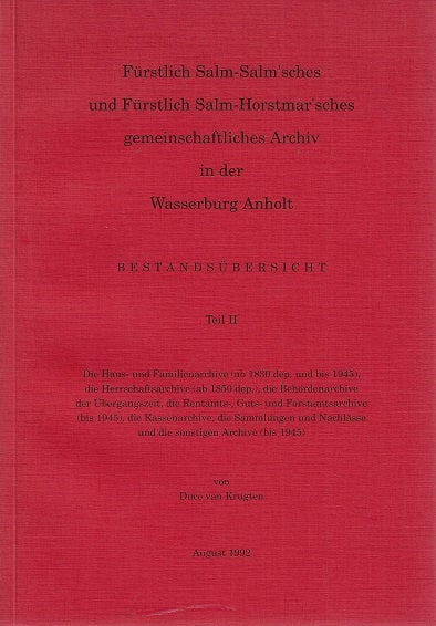 Furstlich Salm-Salm'sches I-II