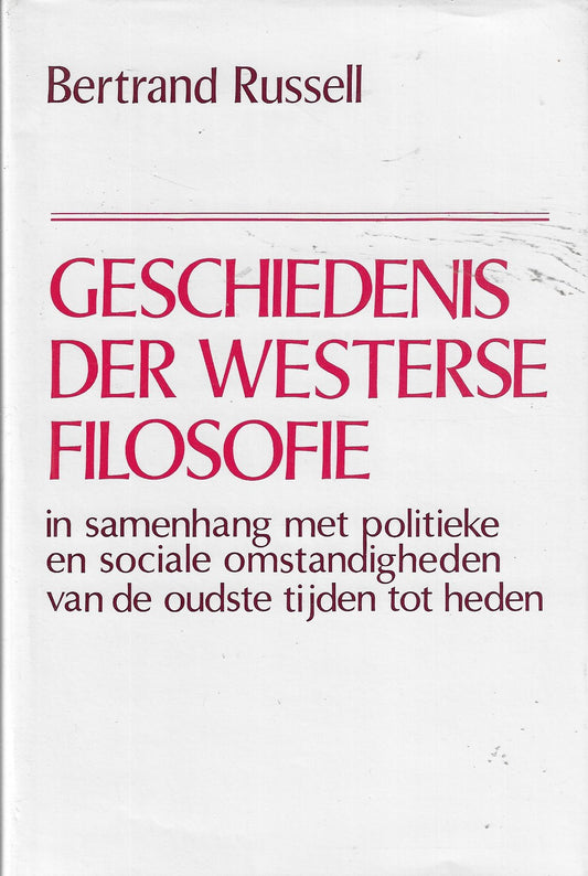 Geschiedenis van de westerse filosofie