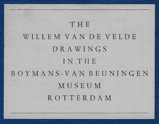 The Willem van de Velde drawings