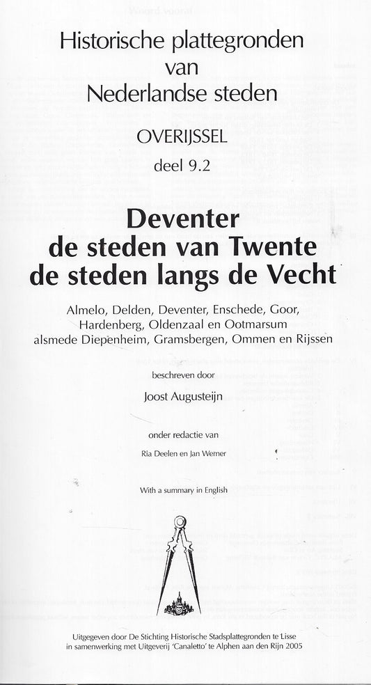 9.1 én 9.2 Overijssel (Noord-west Overijssel/ Deventer, de steden van Twente)