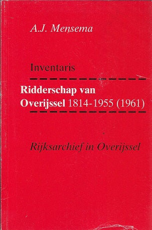 Ridderschap van Overijssel 1814-1955