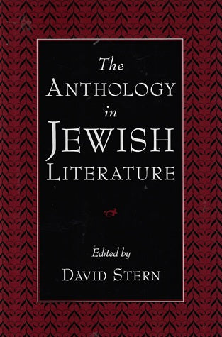 The Anthology in Jewish Literature