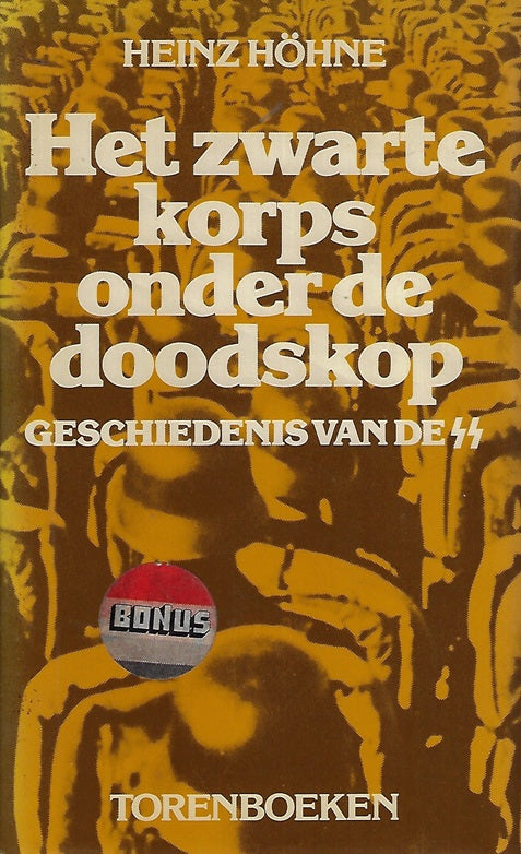 Zwarte korps onder de doodskop