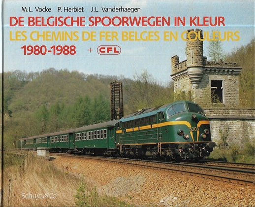 De Belgische spoorwegen in kleur
