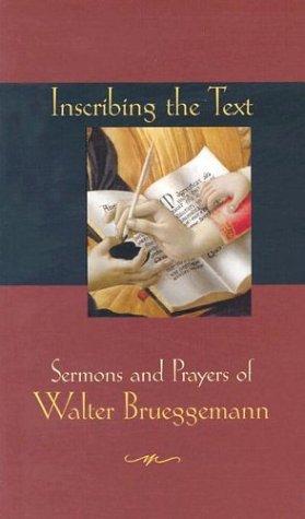 Omslag van Inscribing the text door Walter Brueggemann, tweedehands boek bij Boekhandel Bloks