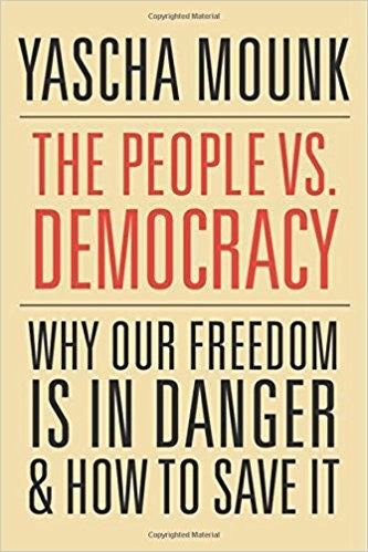 Omslag van The people vs. democracy door Harvard University Press, tweedehands boek bij Boekhandel Bloks