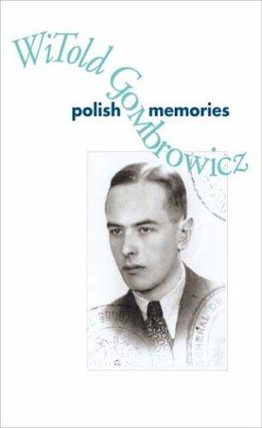 Omslag van Polish memories door Witold Gombrowicz, tweedehands boek bij Boekhandel Bloks