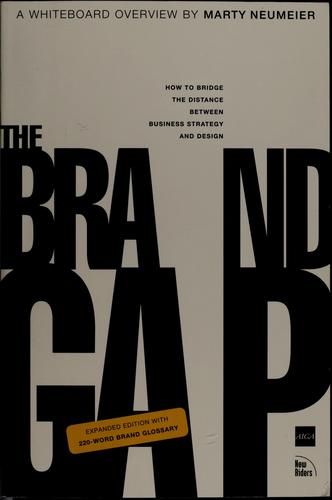 Omslag van The brand gap door Marty Neumeier, tweedehands boek bij Boekhandel Bloks