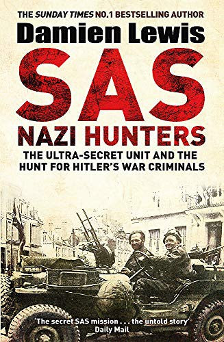 Omslag van SAS Nazi Hunters door Damien Lewis, tweedehands boek bij Boekhandel Bloks