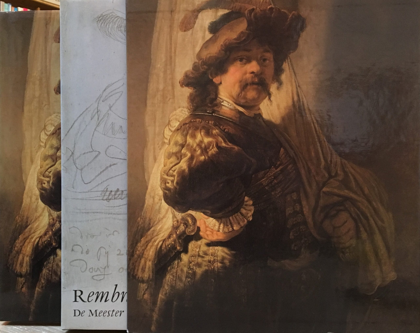 Rembrandt schilderijen tekeningen set 2 delen in cassette