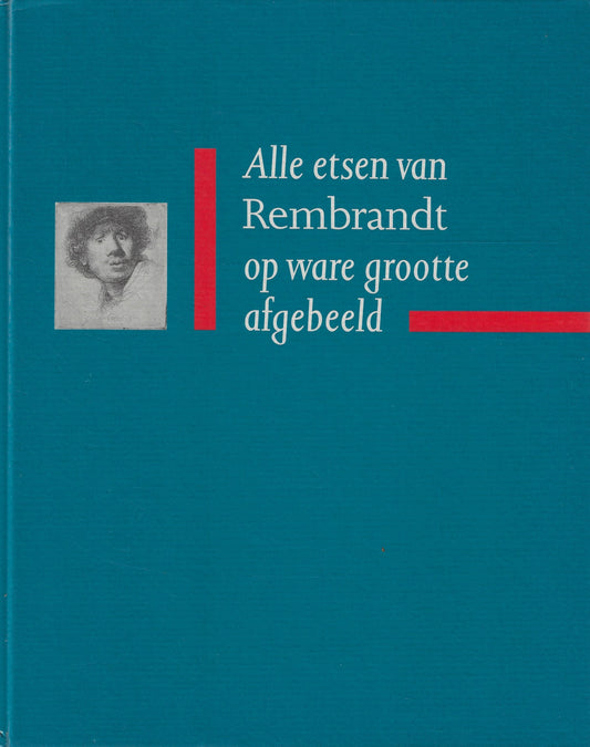 Rembrandt alle etsen op ware grootte afgebeeld