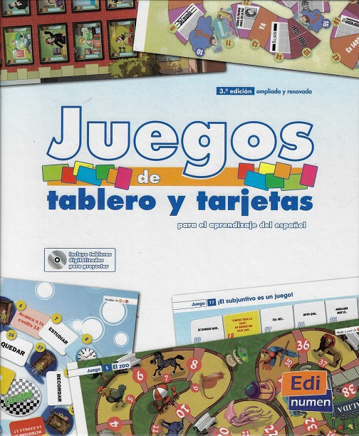 Juegos de tablero y terjetas / Games with Flashcards and Boards / Para el aprendizaje del español / For Learning Spanish