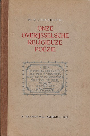 Onze Overijsselsche religieuze poezie