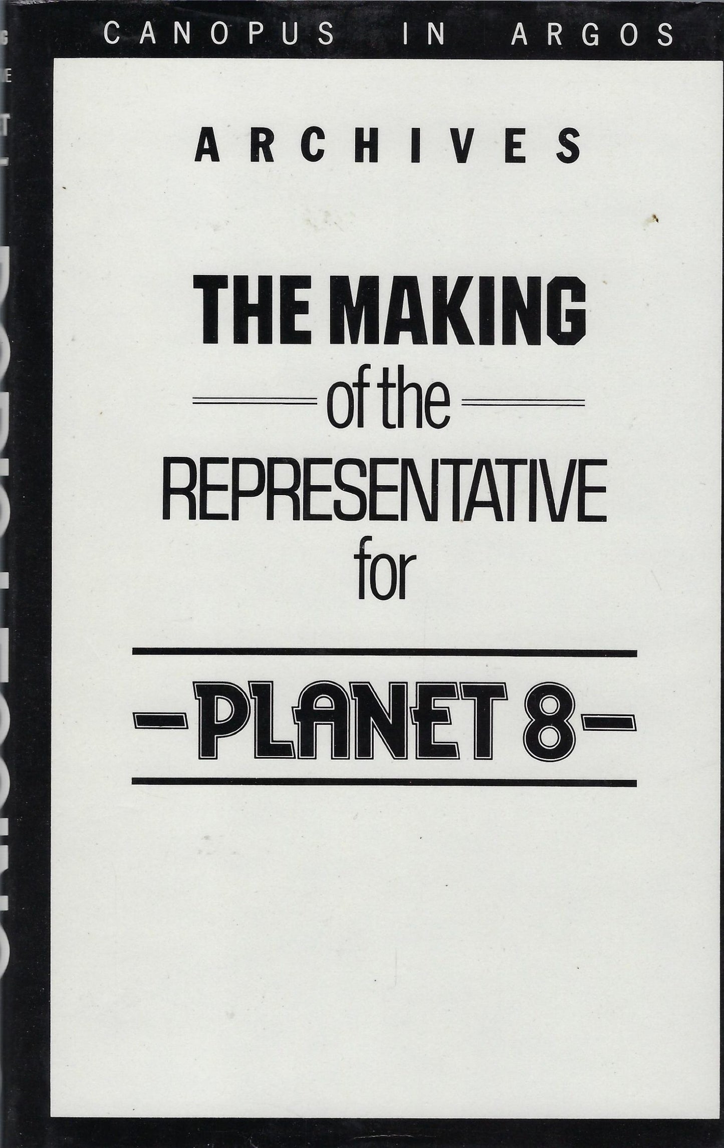 Archives The making of the representative for planet 8