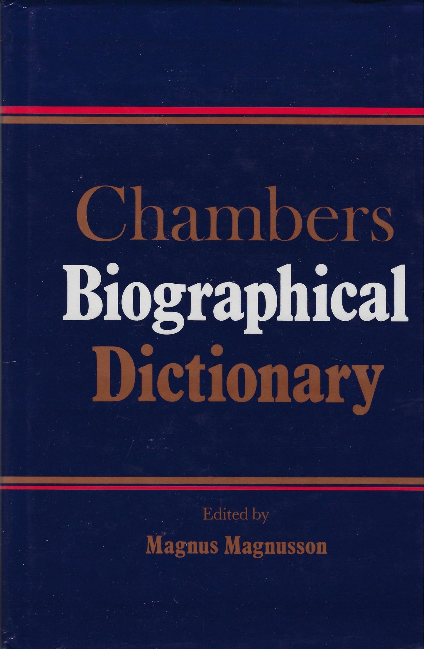 Chambers biographical dictionary