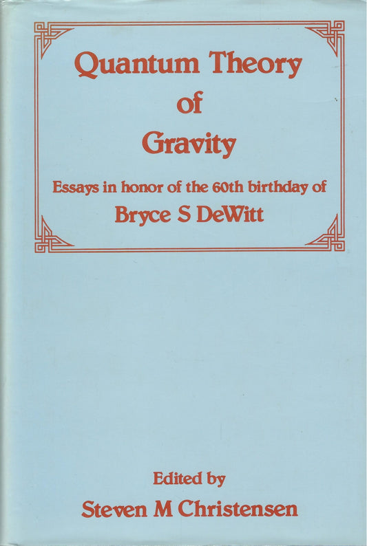 Quantum theory of Gravity