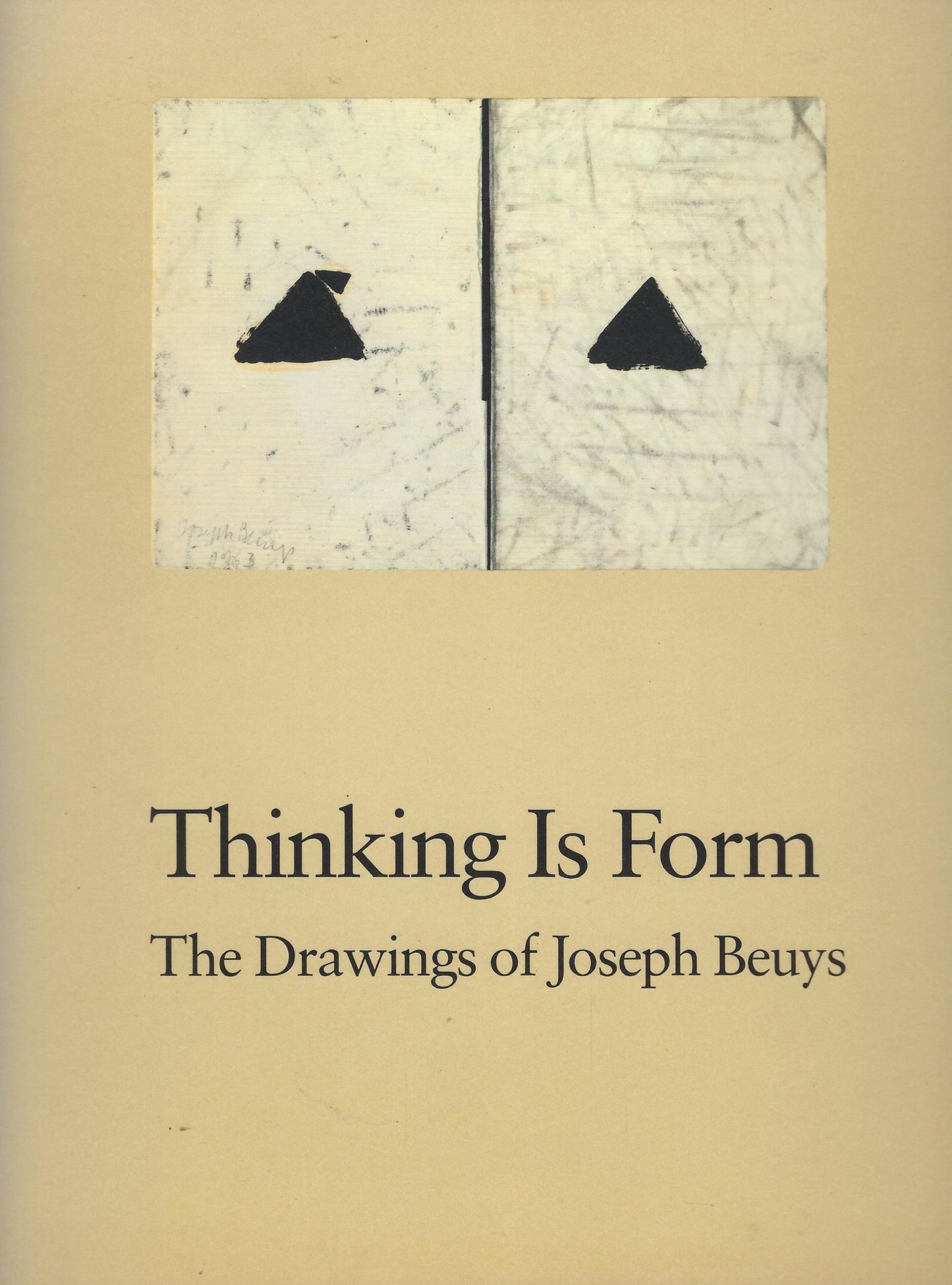 Thinking is form, the drawings of Joseph Beuys