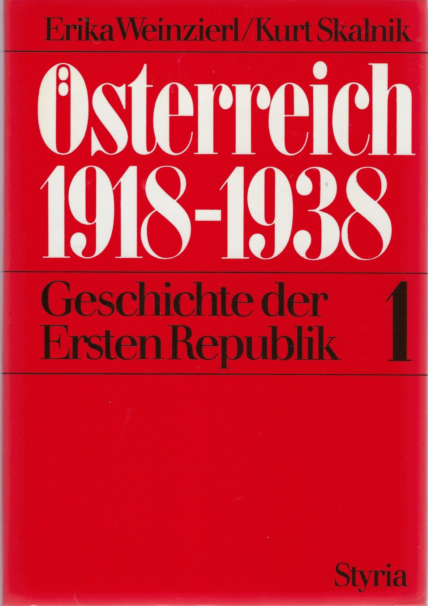 Österreich 1918-1938 Geschichte der Ersten Republik