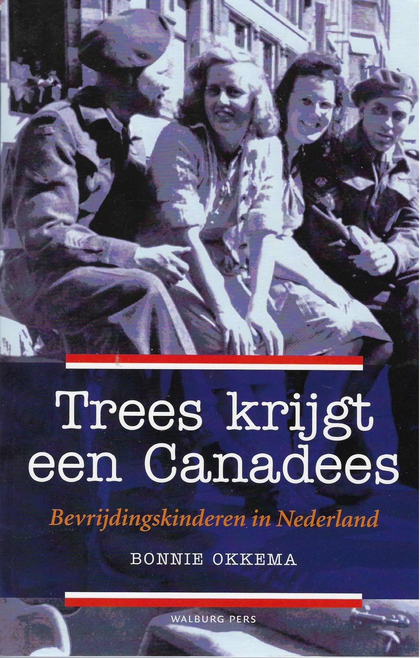 Trees krijgt een Canadees / bevrijdingskinderen in Nederland