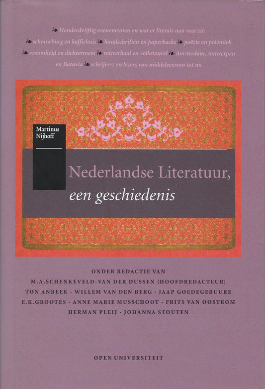 Nederlandse literatuur, een geschiedenis