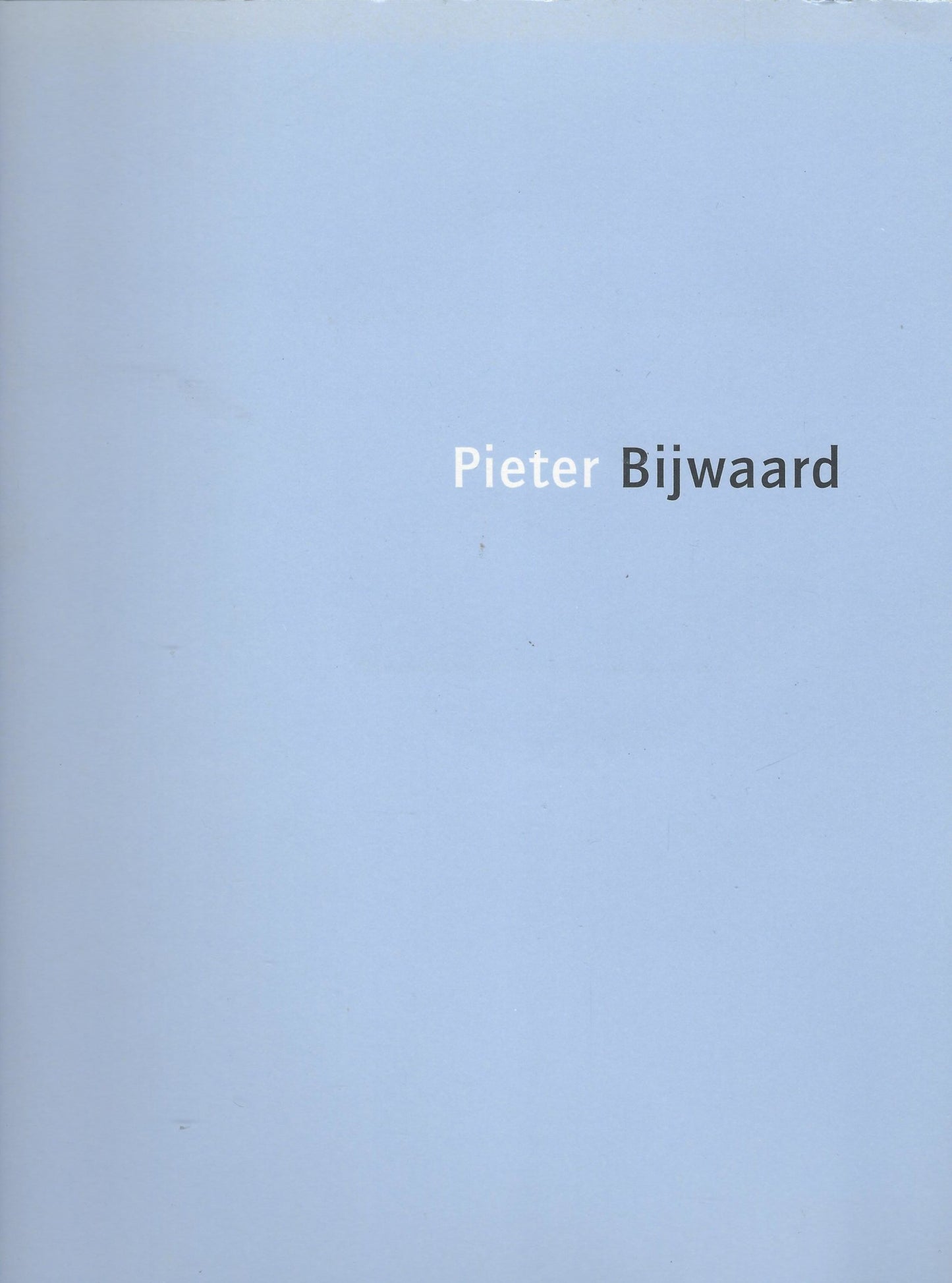 Pieter Bijwaard - Luxe editie