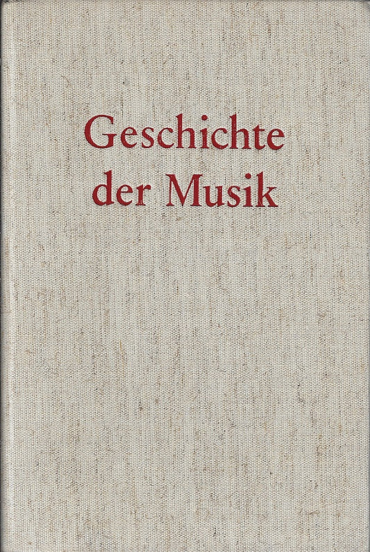 Geschichte der Musik