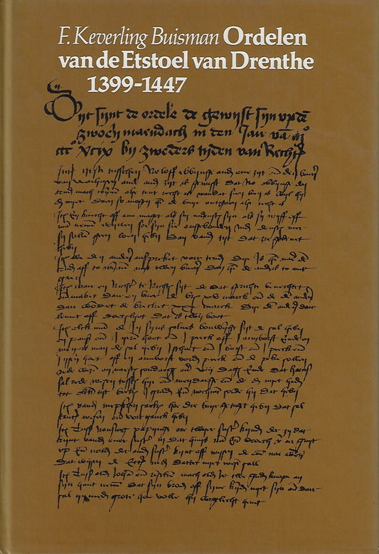 Ordelen etstoel van Drenthe / 1399-1447