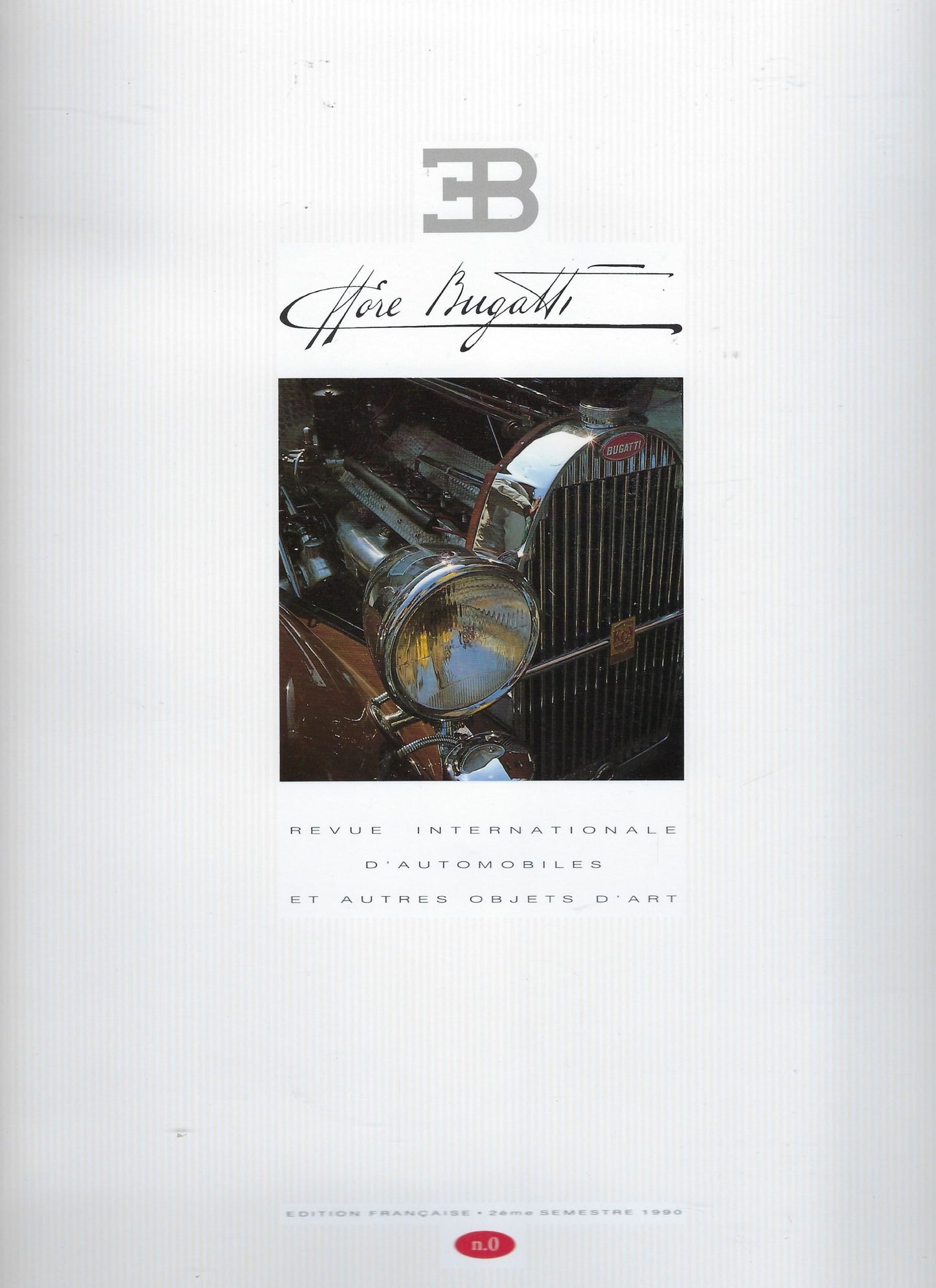 Ettore Bugatti - Revue internationale D'automobiles et autre objets D'art