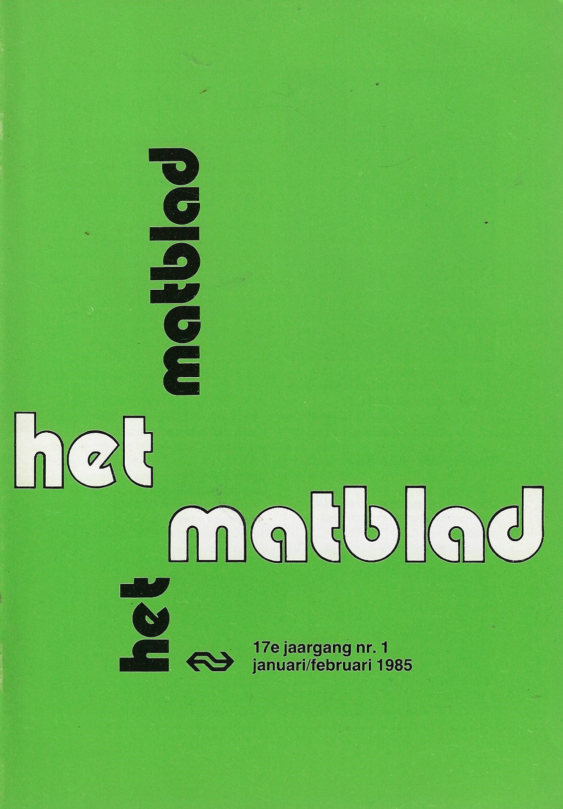 'Het Matblad' Diverse complete jaargangen 80 nrs.