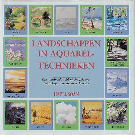 Landschappen in aquareltechnieken