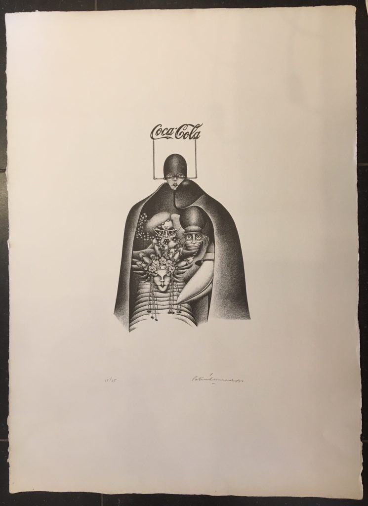 Patrick Conrad  Coca-cola affiche