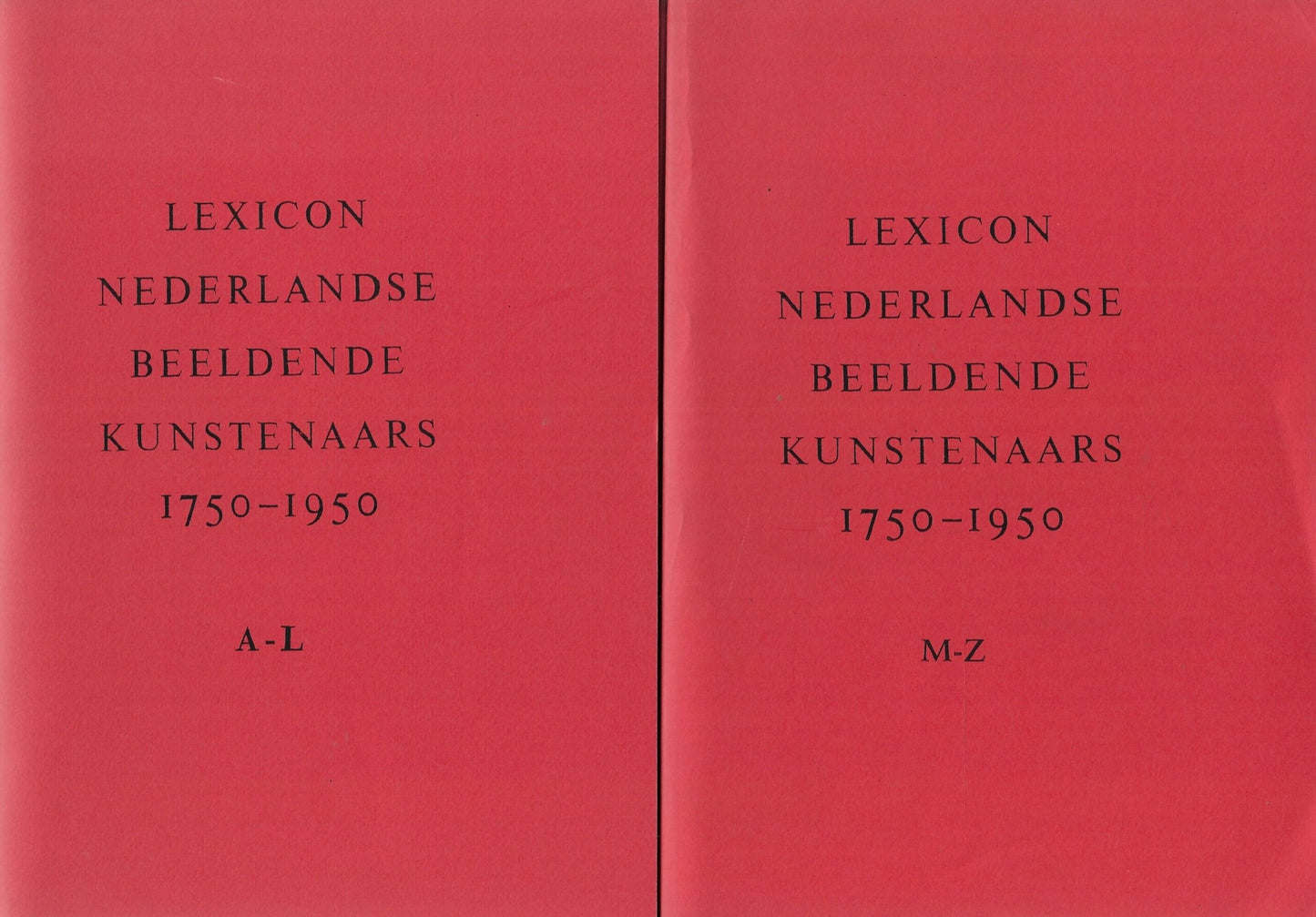 Lexicon Nederlandse Beeldende Kunstenaars 1750-1950