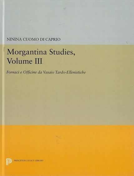 Morgantina Studies, Volume III / Fornaci e Officine da Vasaio Tardo-ellenistiche. (In Italian) (Late Hellenistic Potters' Kilns and Workshops)