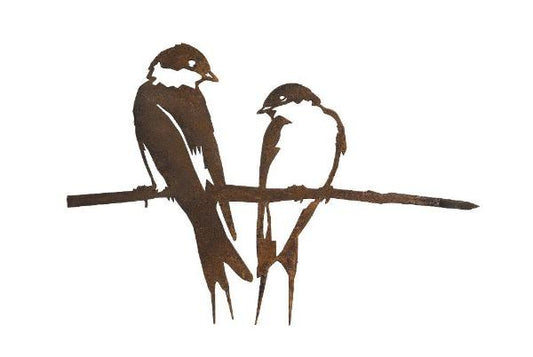 Originele metalbirds - Zwaluw duo