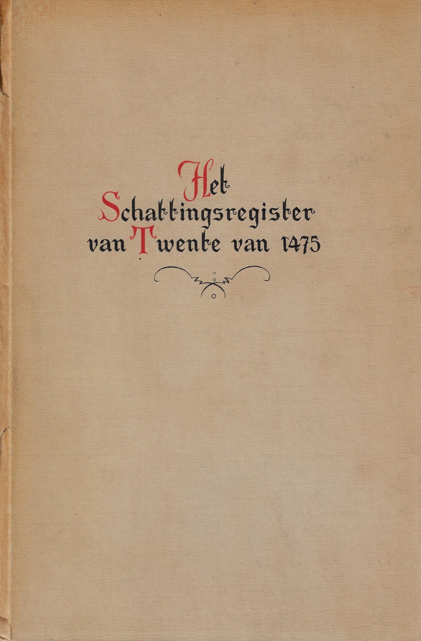 Het schattingsregister van Twente van 1475