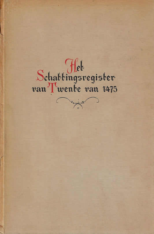Het schattingsregister van Twente van 1475