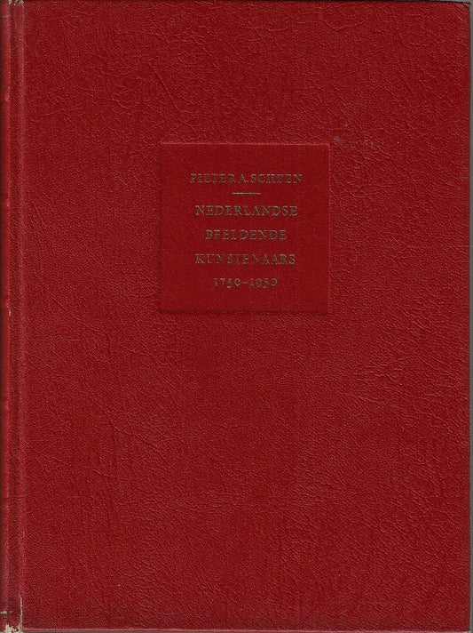 Pieter Scheen - Nederlandse beeldende kunstenaars 1750-1950